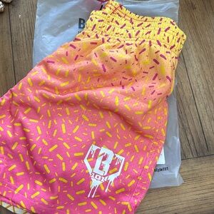 Baseball Lifestyle 101 Strawberry Banana Ice Cream Shorts